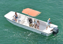 Florida Keys custom tarpon fishing boat